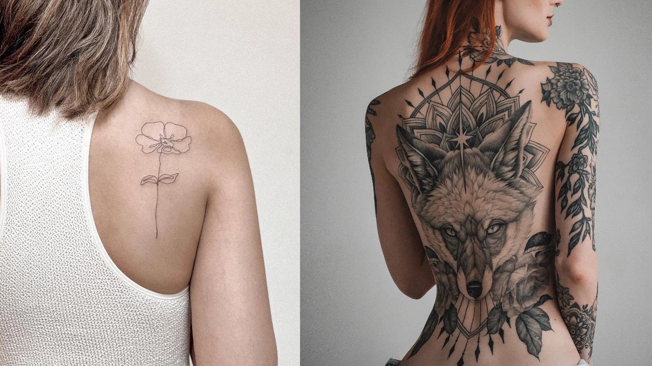 40 back tattoos for women that will definitely turn heads  Legitng