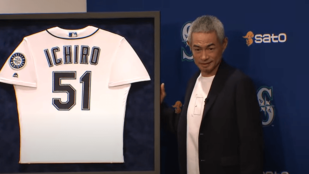 Image for story: Ichiro Suzuki joins Mariners legends as his #51 will be retired at T-Mobile Park