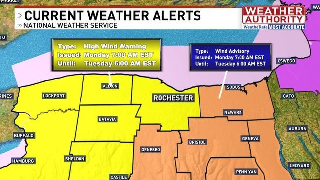 High Wind Warning / Wind Advisory image