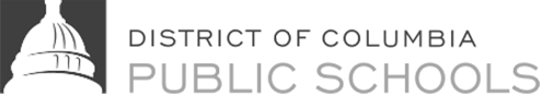 District of Columbia Public Schools logo.