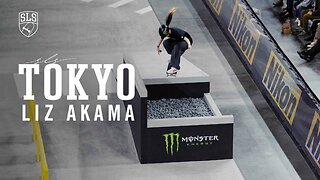 Liz Akama’s 2nd Place Finish at SLS Tokyo 2024 | Best Tricks