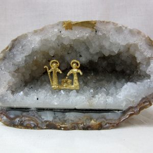 Genuine Brazil Nativity Geode For Sale #2