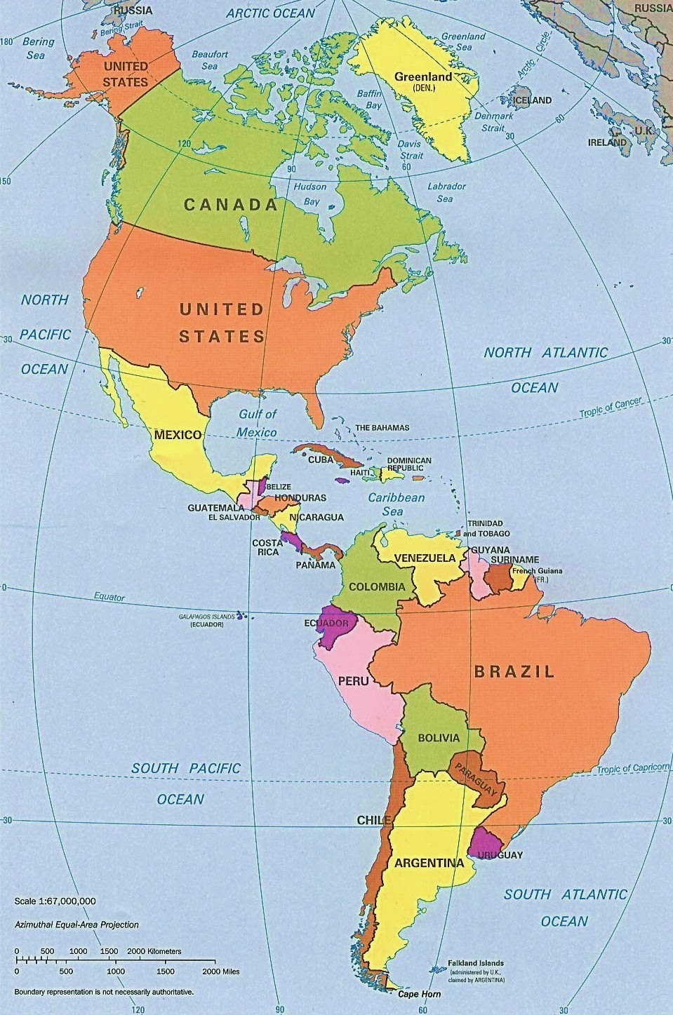 Mapas De America Y Sus Paises Tareas Hijos Mapa De America Mapa Images