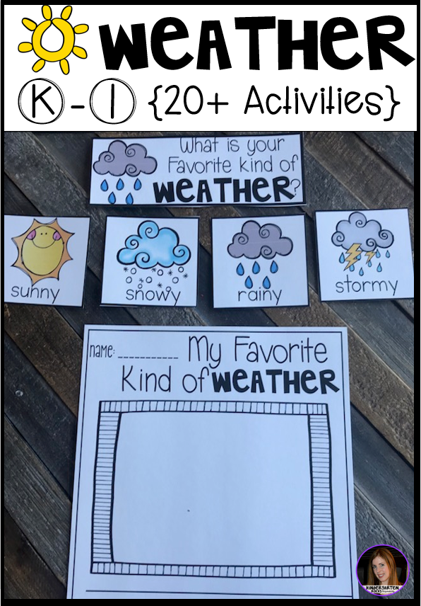 Weather Activities For Elementary Students