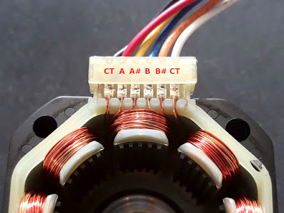 Stepper Motor 6 Wire To 4 Wire