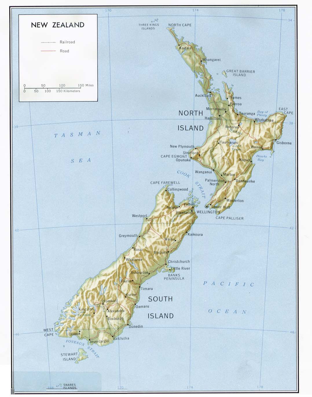 MAPS OF NEW ZEALAND