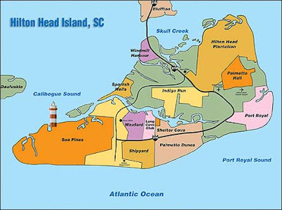 Hilton Head Island Map