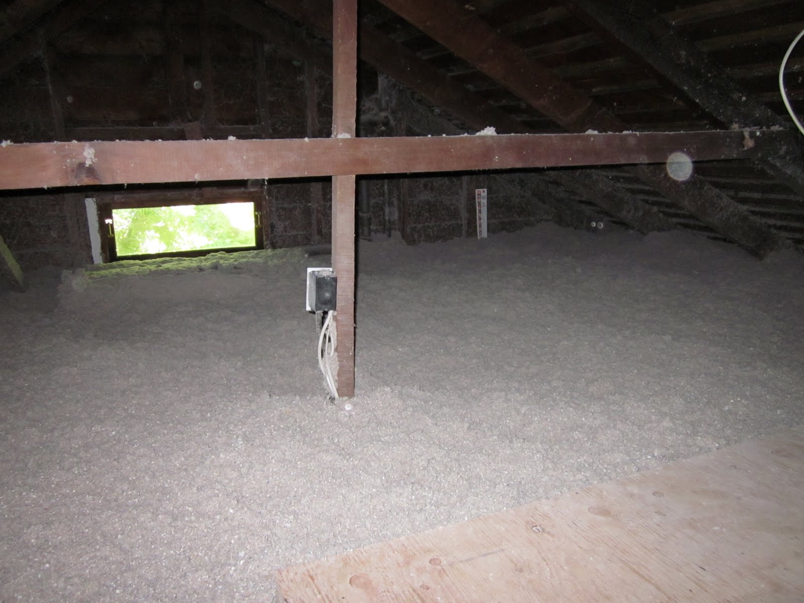 Laurelhurst Craftsman Bungalow: Attic Insulation