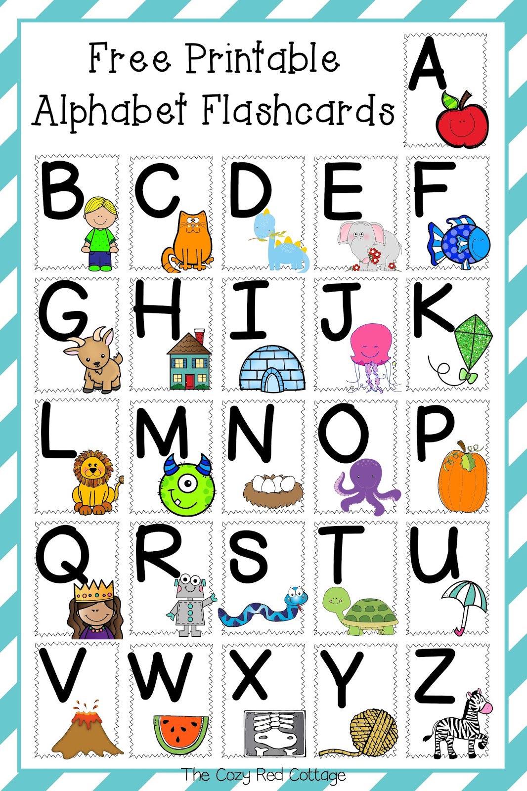 Free Printable Abc Cards - Templates Printable Download