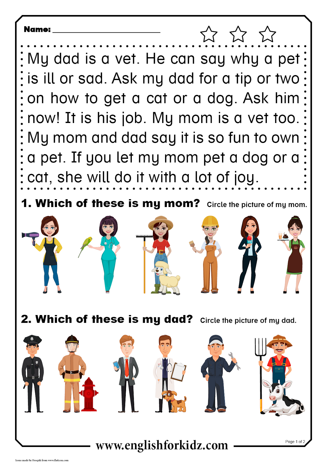 Reading Comprehension Worksheet Teacher Vine