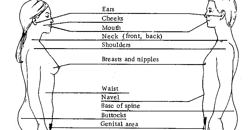 Seven Erogenous Zones Chart Friends