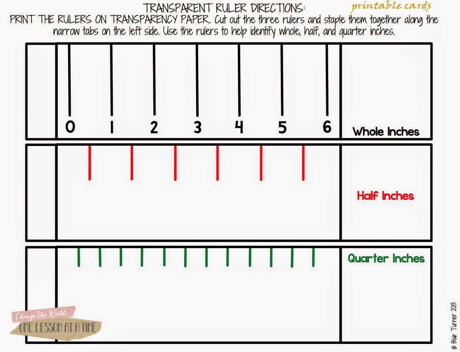 Free Printable Ruler Printable Pdf