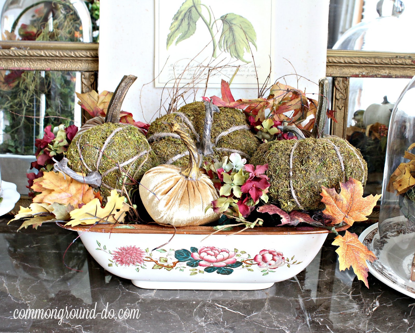 common ground : Styling My Buffet for Fall