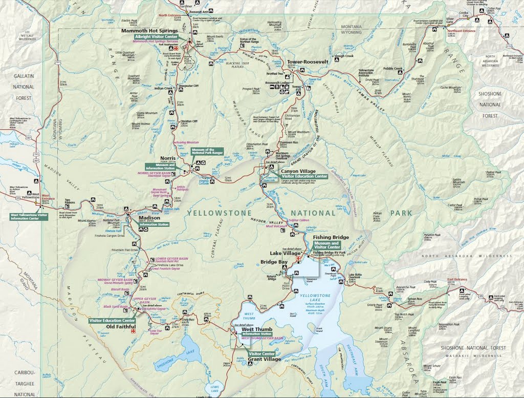 GoneByRV: First Trip to Yellowstone NP (Part1-East Gate Entrance)