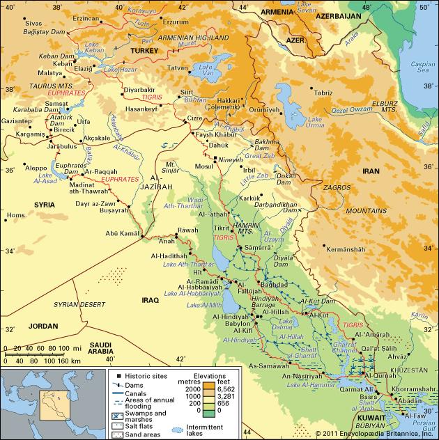 Mike Famiyesin's Blog: Tigris and Euphrates Rivers - The Ancient ...