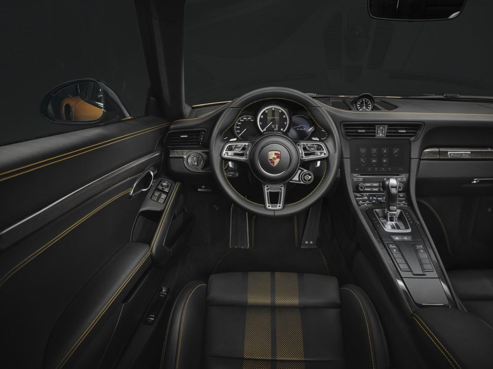 2018 Porsche 911 Turbo S interior