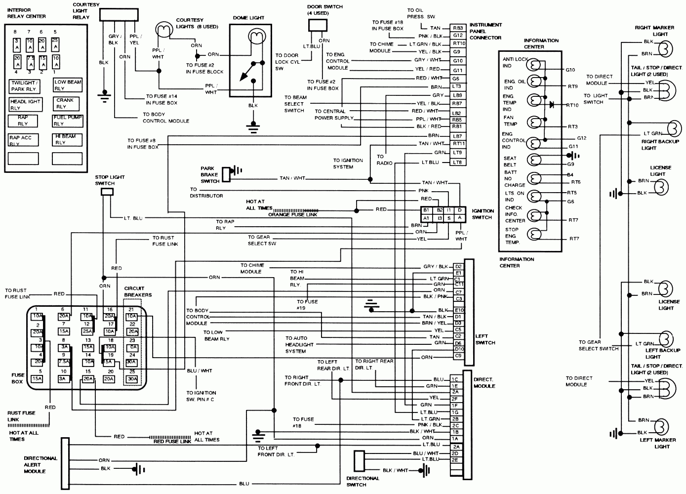 Gm Ignition Switch Wiring Diagram 1999