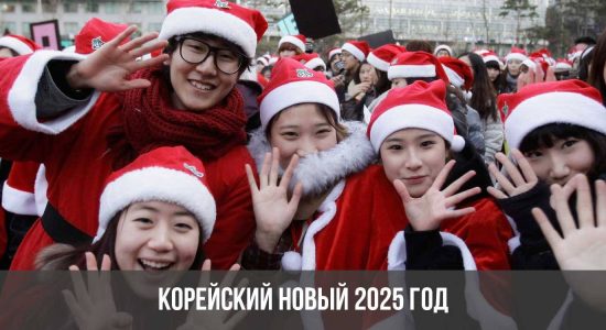 Корейский Новый 2025 год