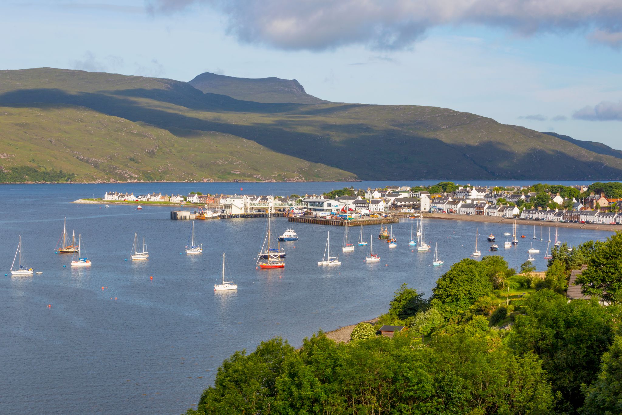 Ullapool Harbour.