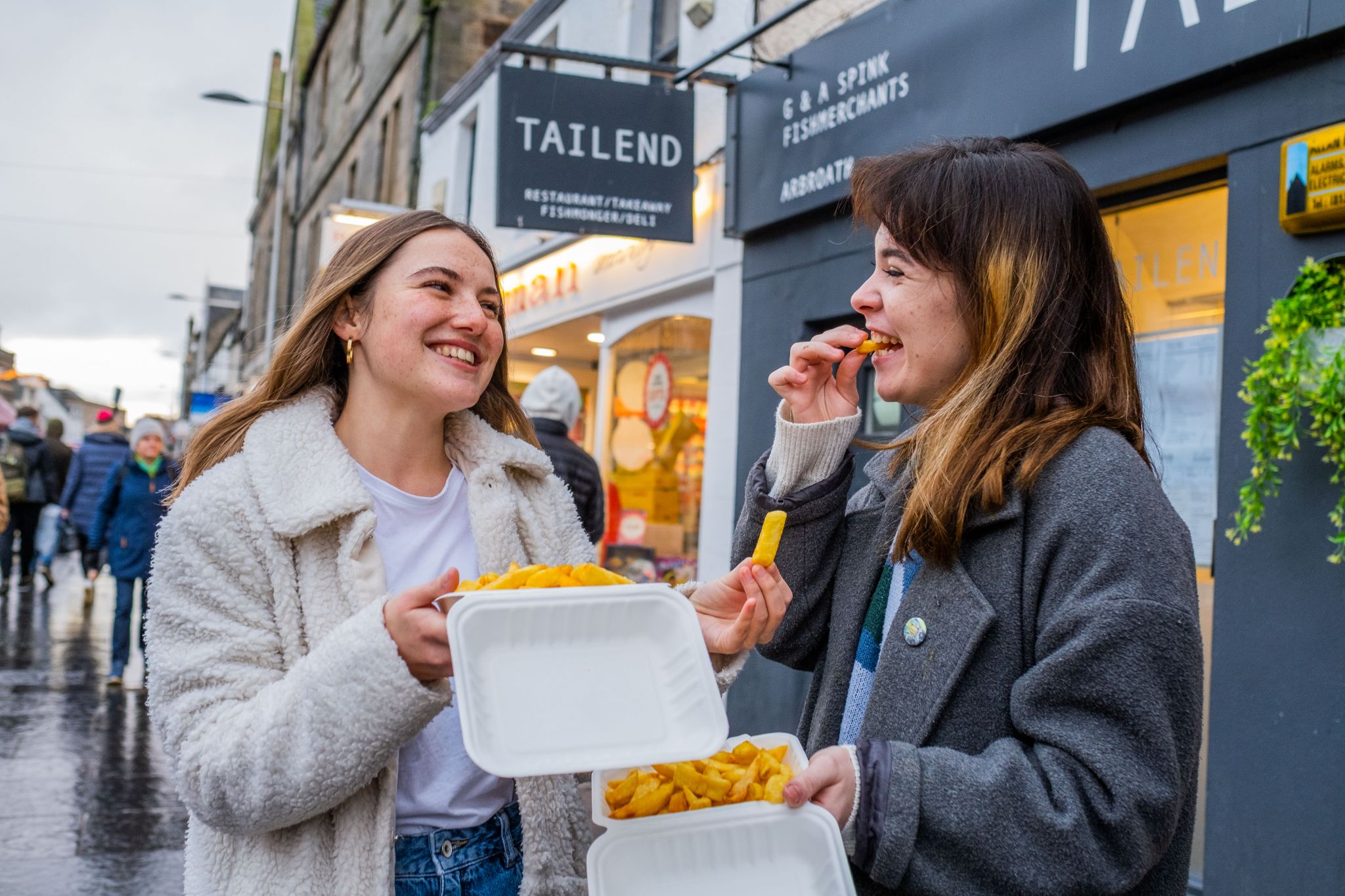 Tailend, a fish and chip shop in St Andrews