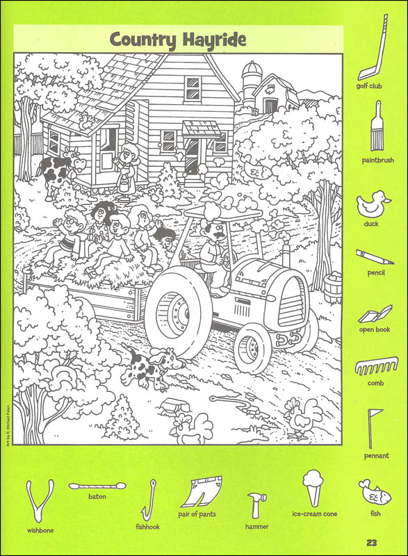 Hidden Pictures: Farm Puzzles | Highlights for Children | 9781620917718