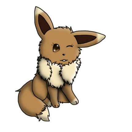 Miyu the Eevee and Rebel the Undead Jolteon (Olivine, Ace)