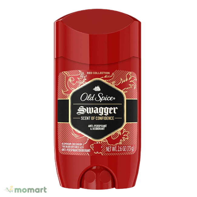 Lăn khử mùi nam Old Spice màu đỏ đậm