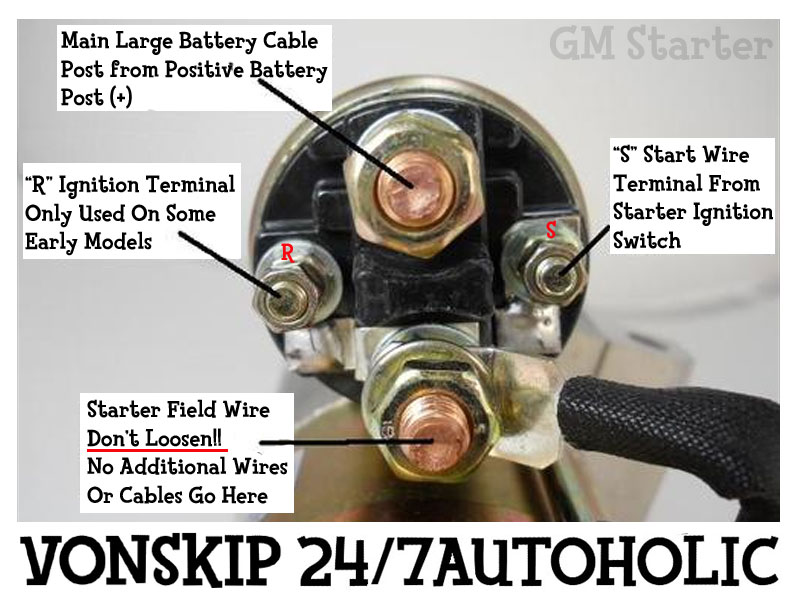 How To Wire A Gm Starter