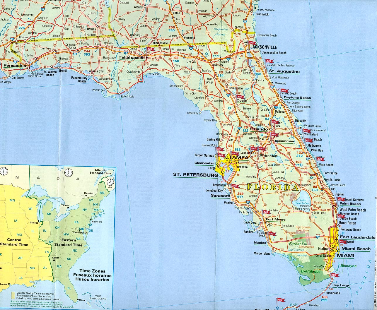 Mapa De Estado De Florida World Map | Sexiz Pix