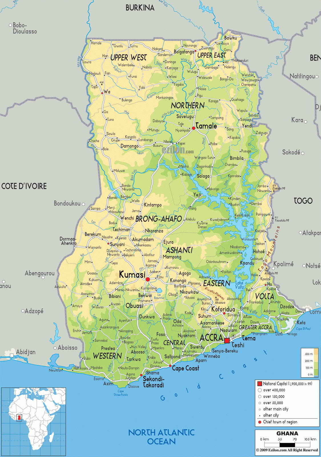 Mapa De Ghana Mapas Mapamapas Mapa - vrogue.co