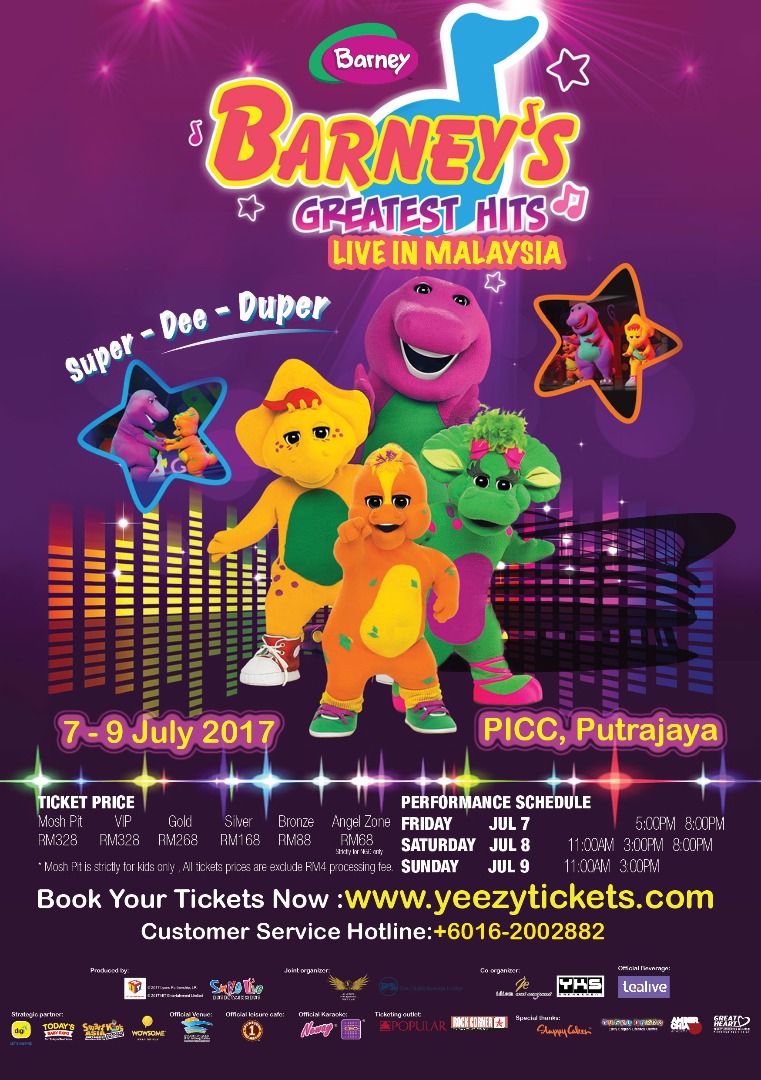 Barney And Friends Live On Stage