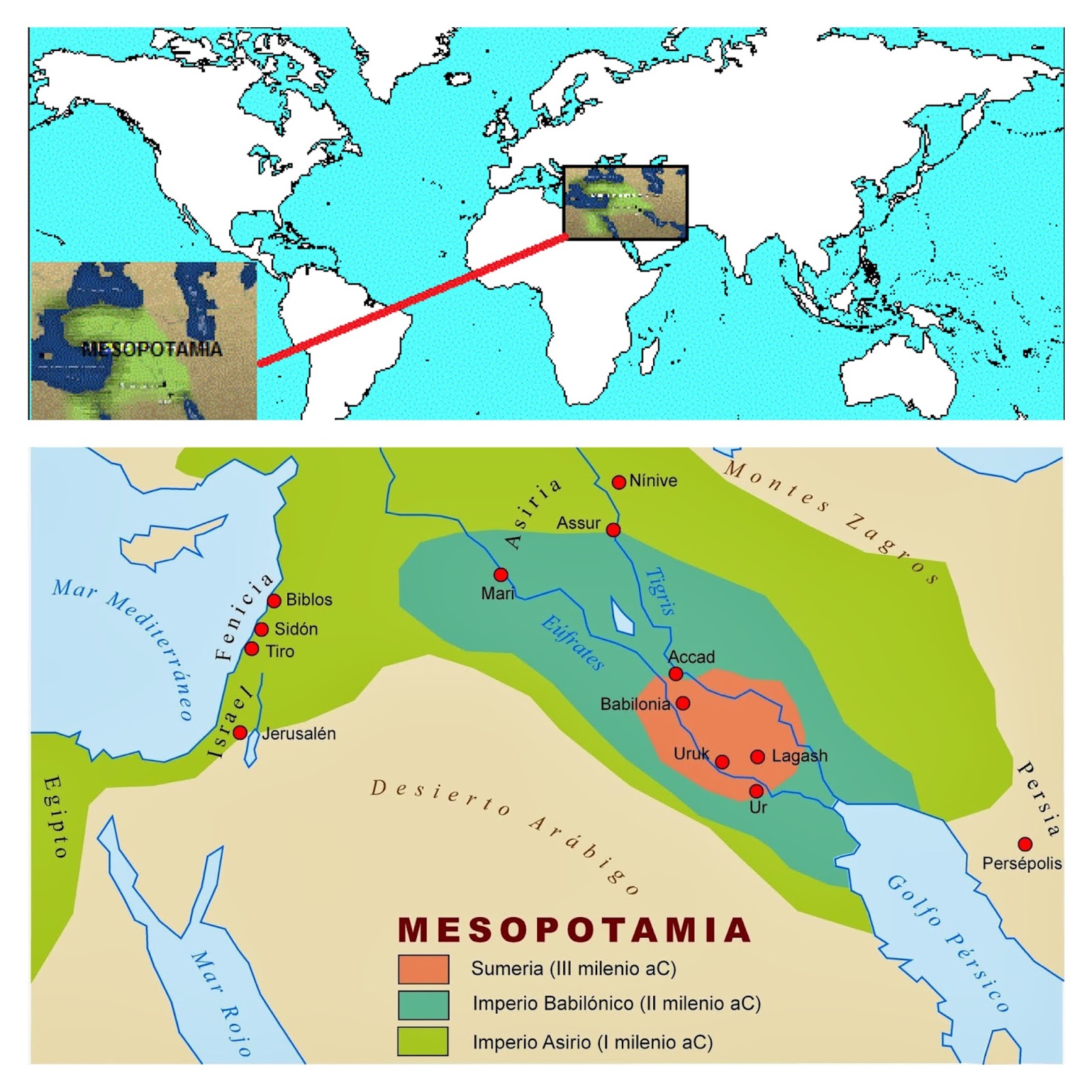 Lista 97+ Foto Mesopotamia Ubicada A La Orilla De Los Rios Lleno