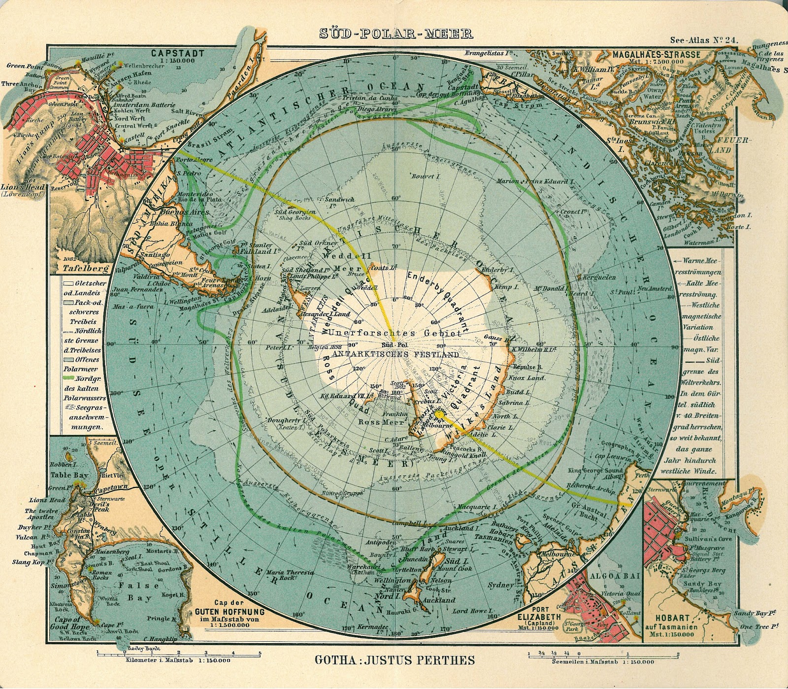 MAPS OF ANTARcTIC REGION