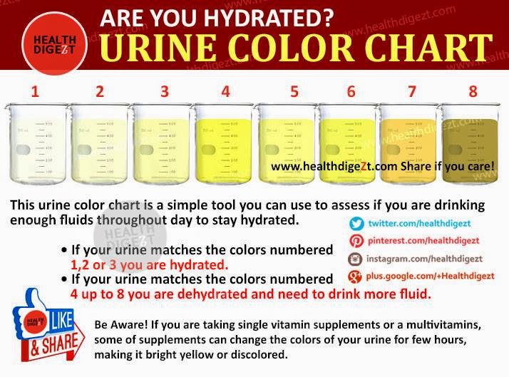 how to read uti test strips just fitter - 9 sample urine color charts ...