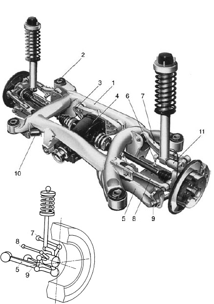 Bmw E38 Rear Suspension Diagram