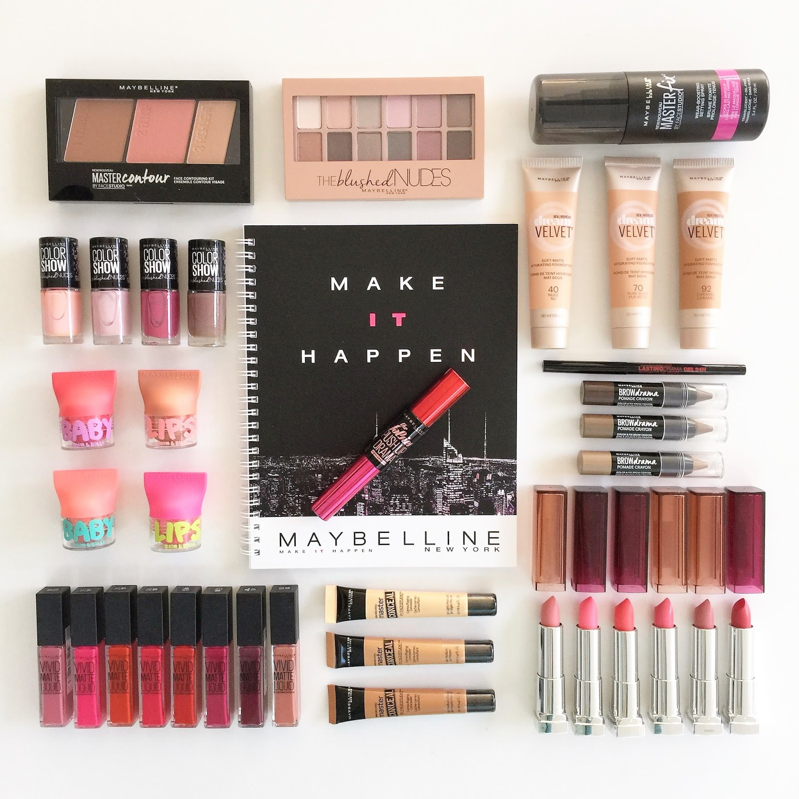 Maybelline Makeup Products