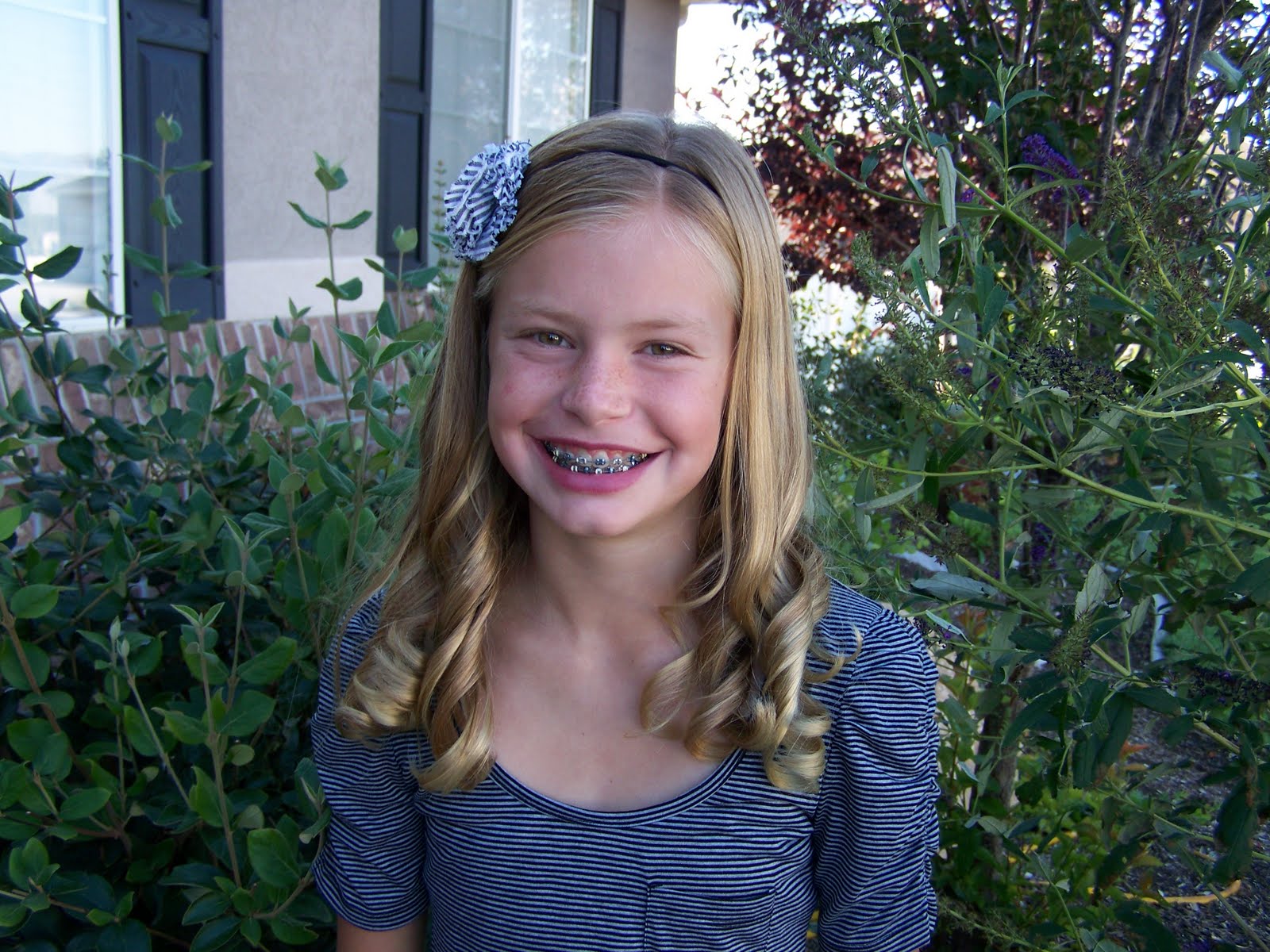 The Little Ladies First Day Of School 2010-8750