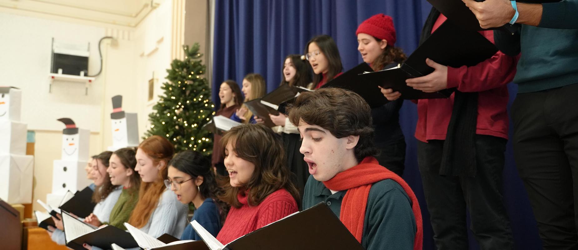 Students Singing