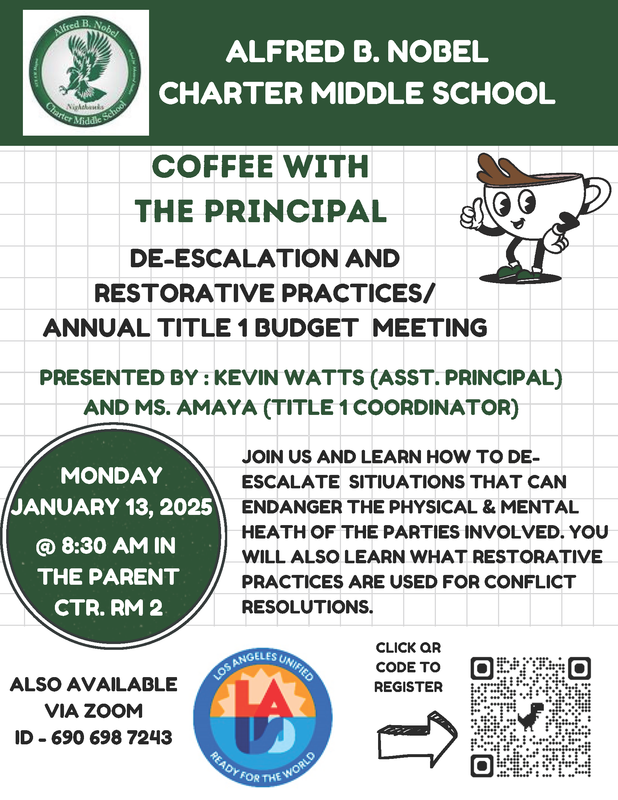 Coffee with the Principal Featured Photo