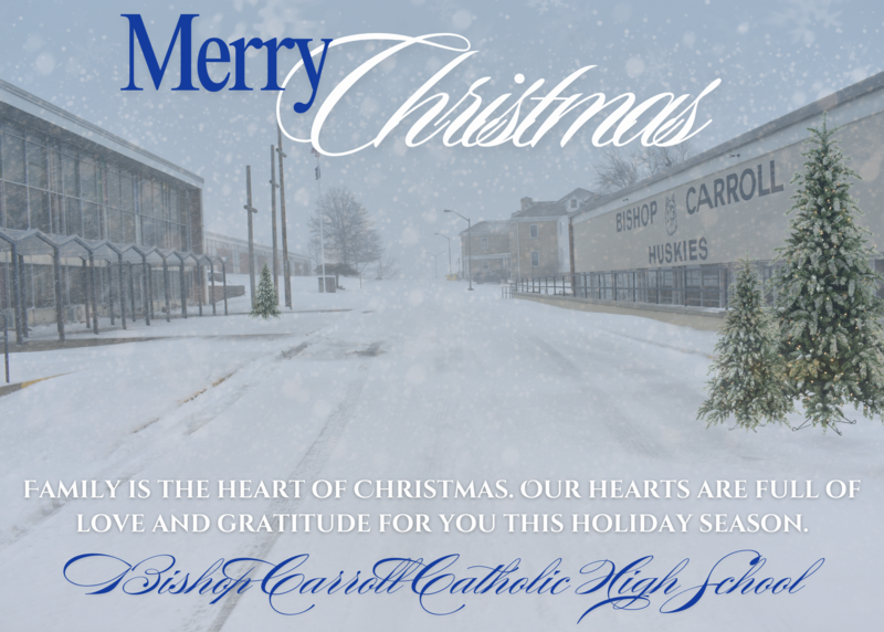 Merry Christmas from Bishop Carroll