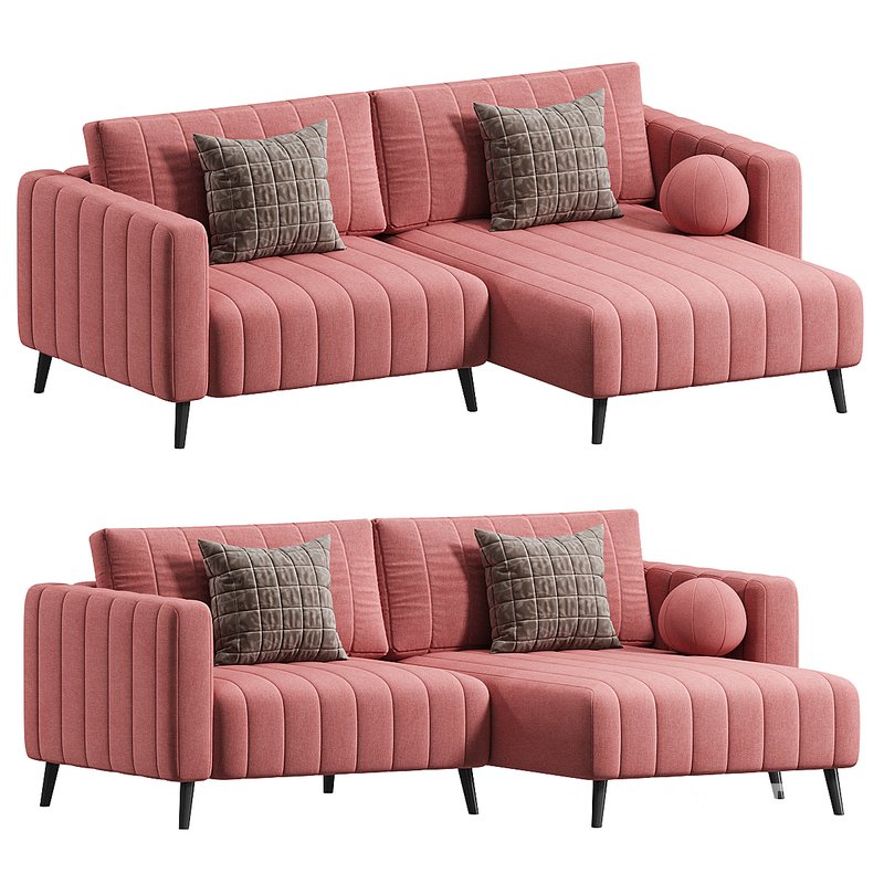 MARKFUL SOFA 3d model Buy Download 3dbrute