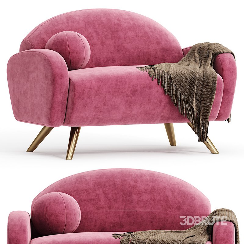 Sofa Wendy 3d model Buy Download 3dbrute