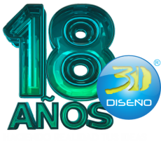 3D Diseño 18 años