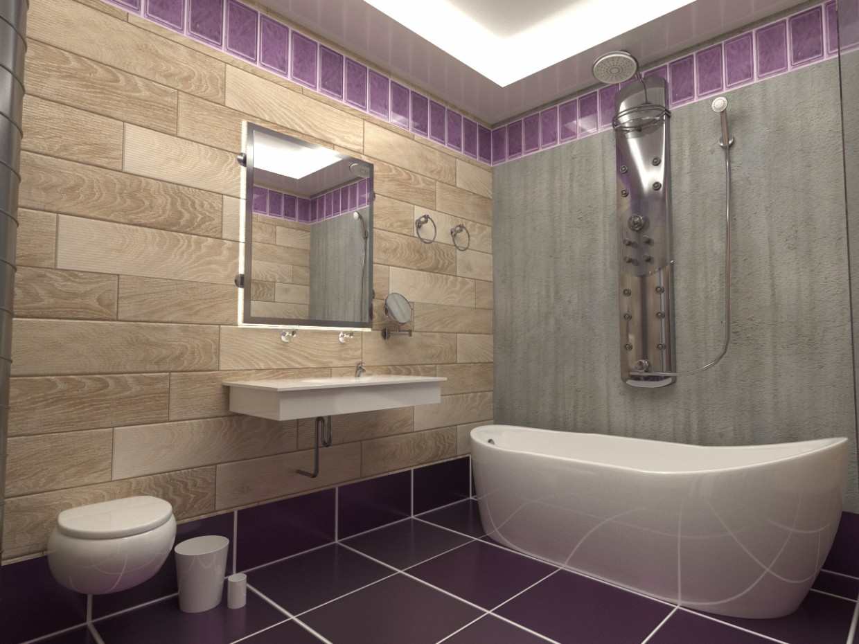 WC in 3d max corona render image