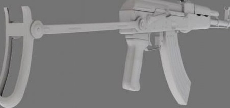 AK47U 3D Model