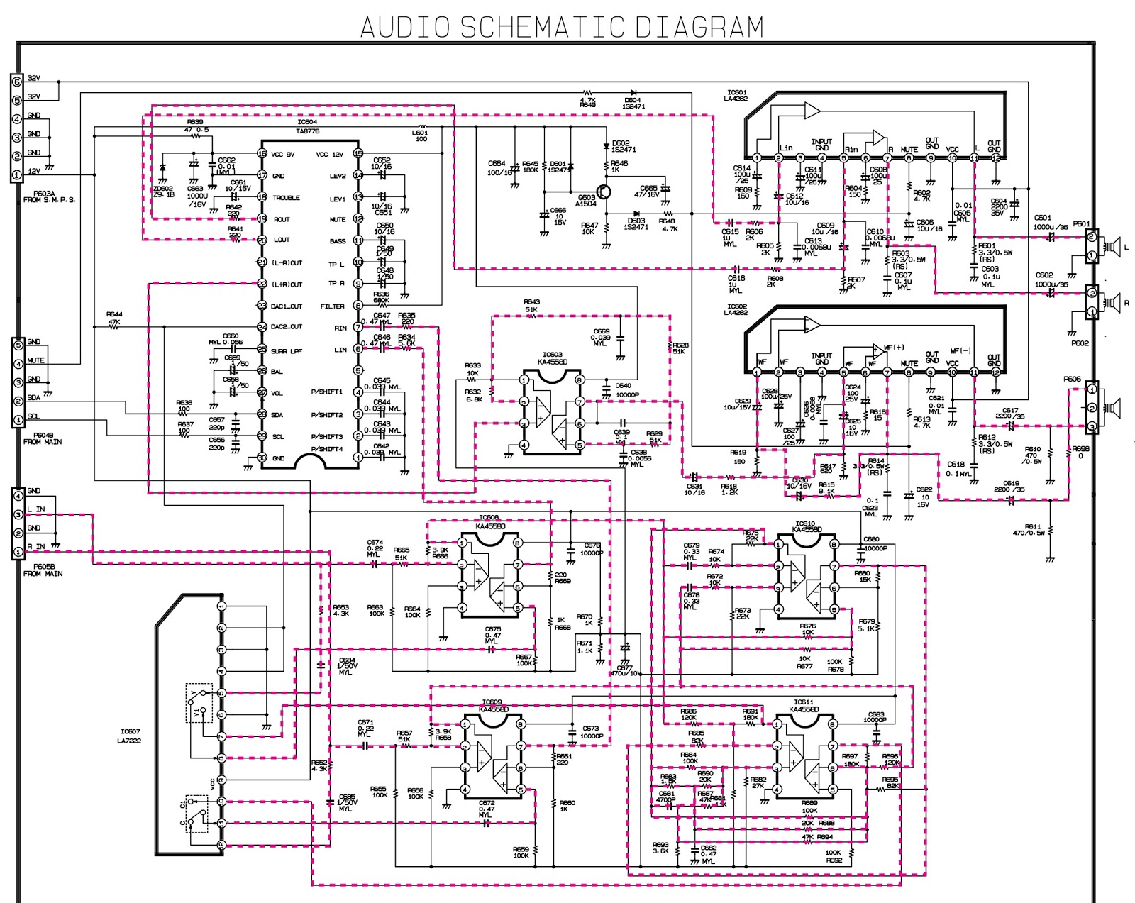 Lg 14 Inch Crt Tv Circuit Diagram Tv Lg Crt Service