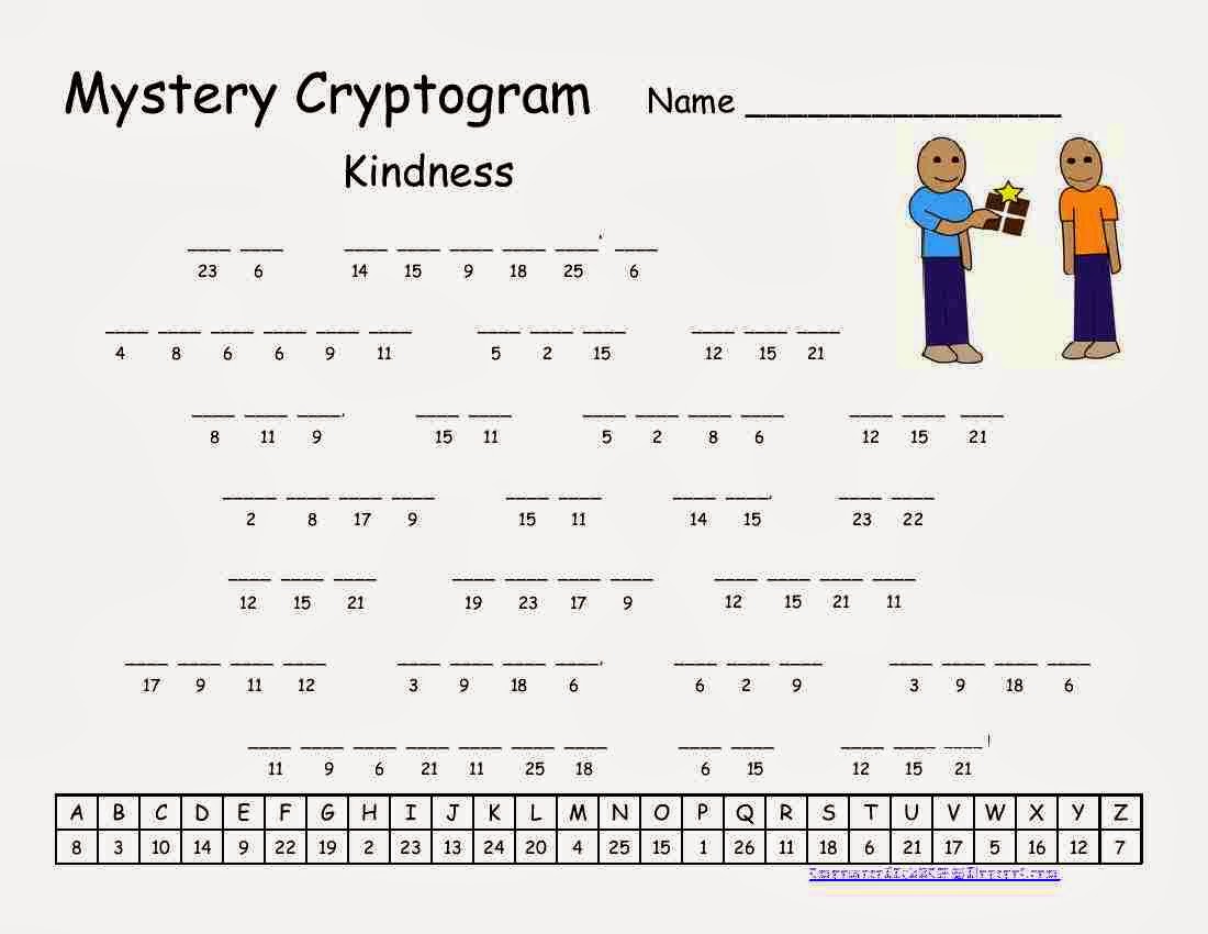 Free Printable Cryptograms