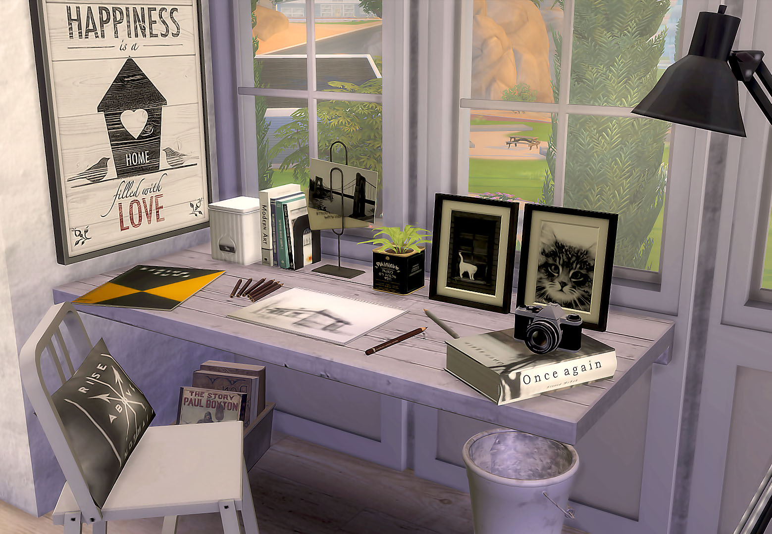 The sims 4 desk cc - tmbda