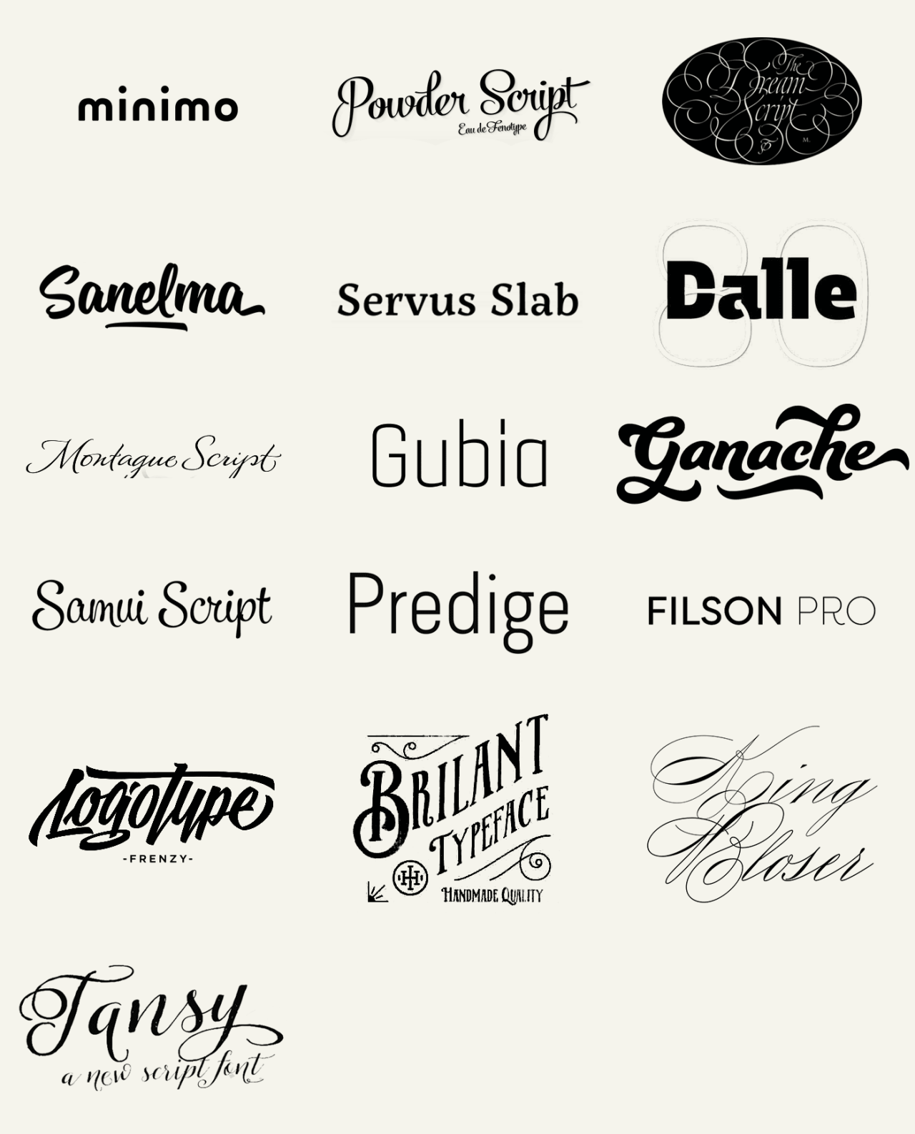 DesignCloud - 100 Best Fonts of 2014 To close the big feature I...