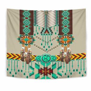 gb nat00069 02 green pattern breastplate tapestry 1